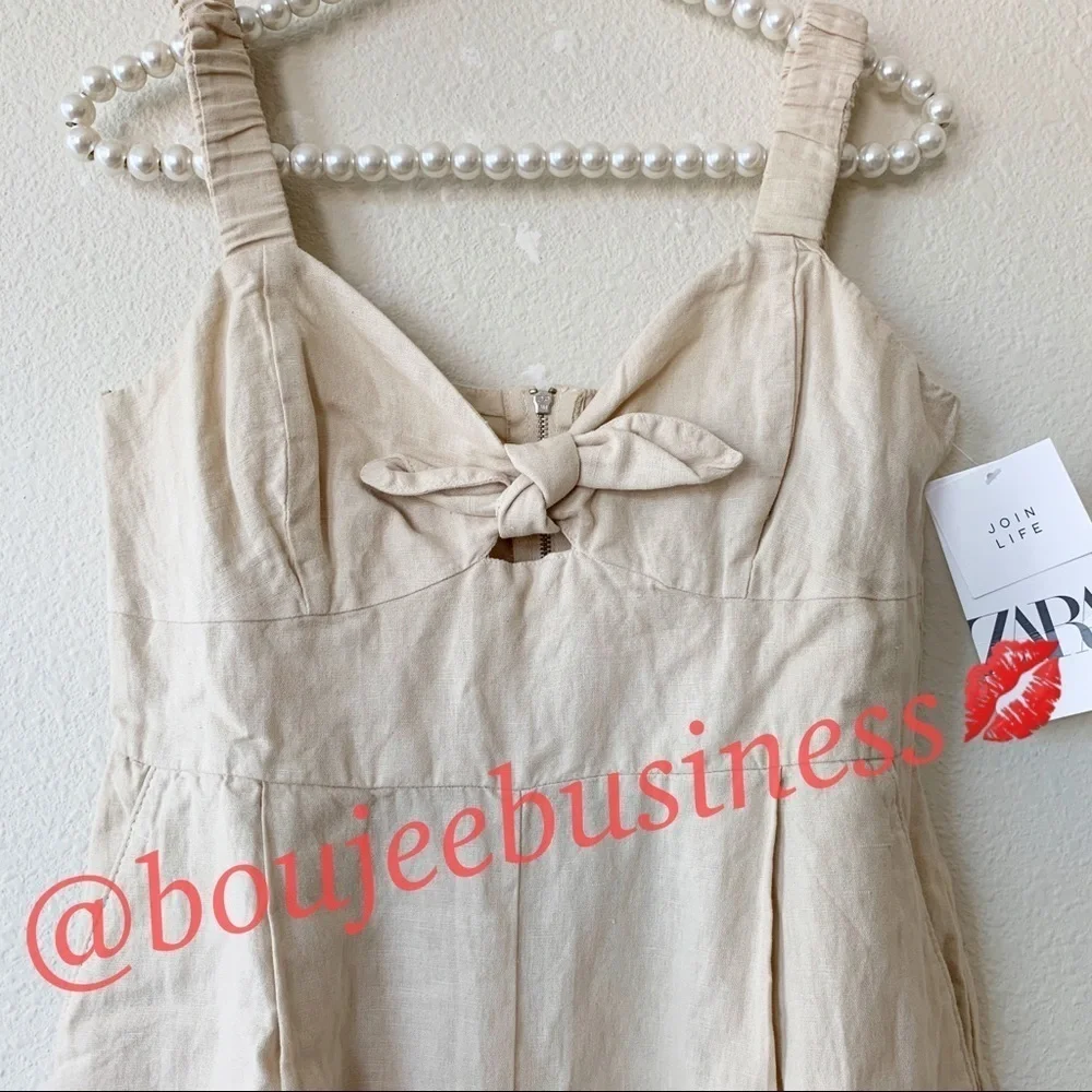 ZARA Knotted Jumpsuit
